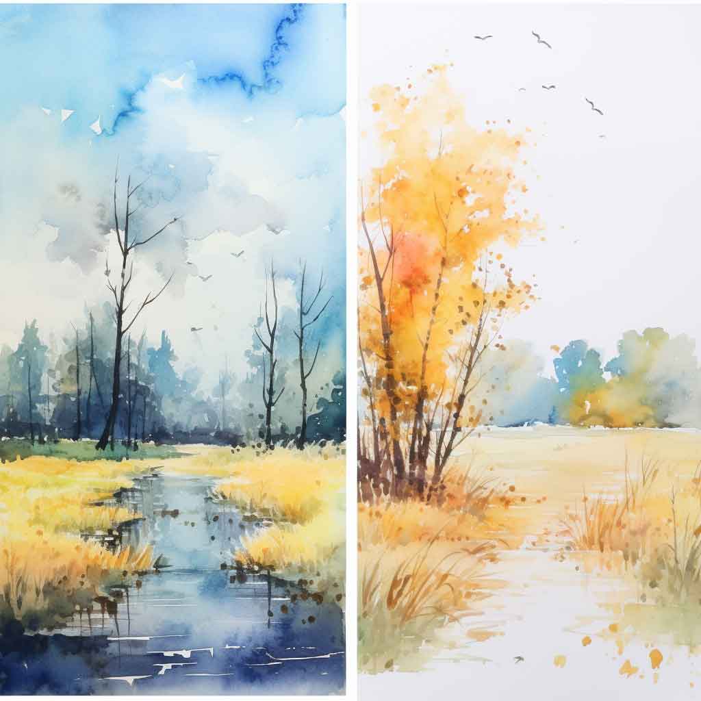 Wet-on-Wet vs. Wet-on-Dry: How to Use Watercolor for Beginners